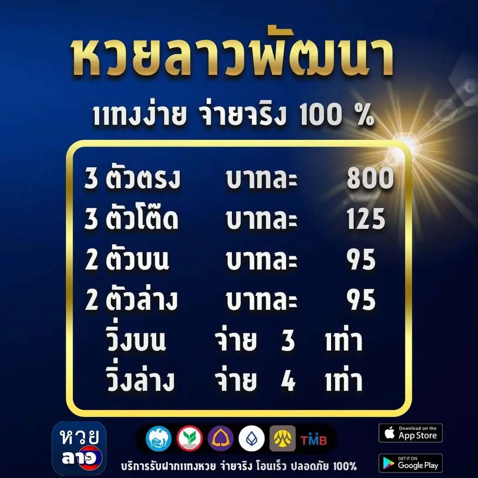 ถ่ายทอดสดหวยลาว